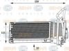 HELLA 8FH 351 313-551 Heat Exchanger, interior heating